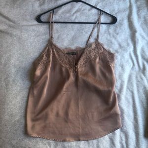 Pink Lace Cami